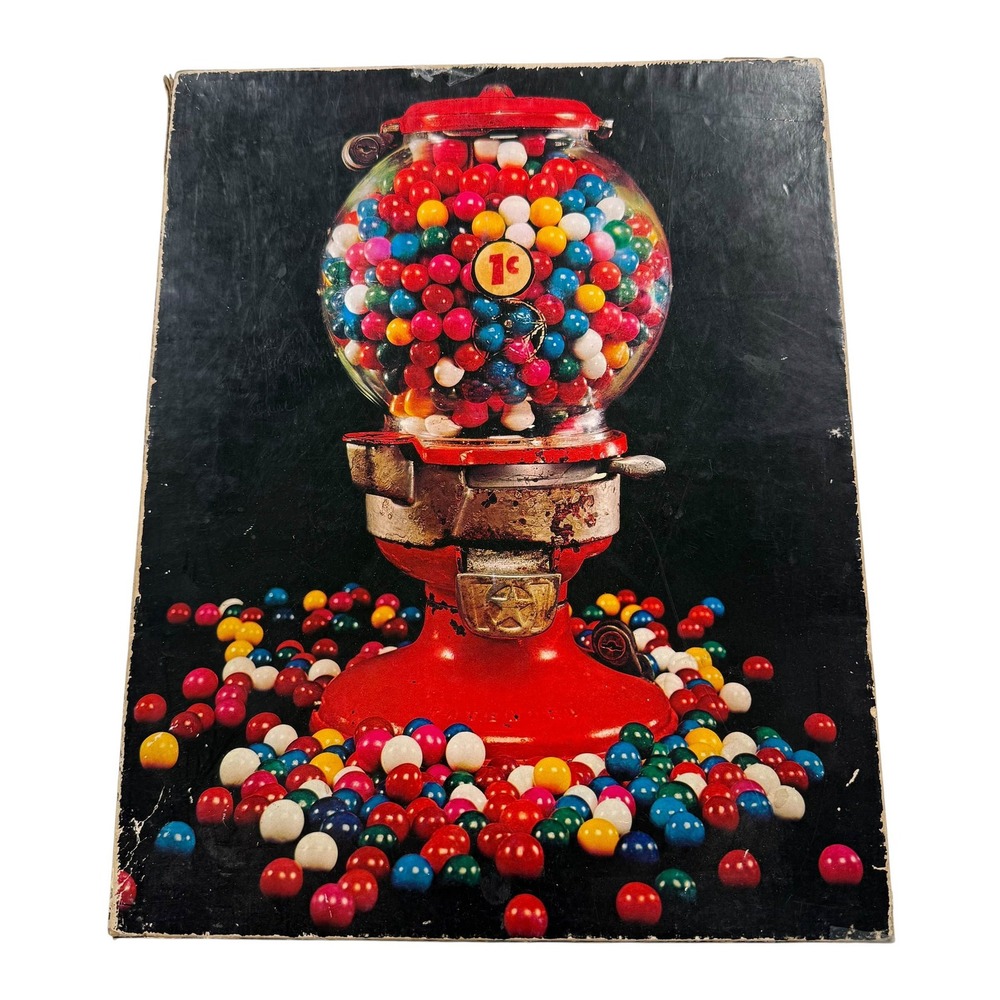 Springbok Gumball Machine Jigsaw Puzzle 500+ Pieces 400PZL4045 Vintage UNCOUNTED